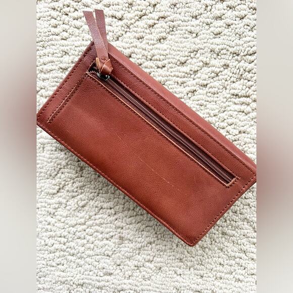 Spikes & Sparrow RFID Wallet Kentucky brown leather biker moto wallet fall - Picture 9 of 10